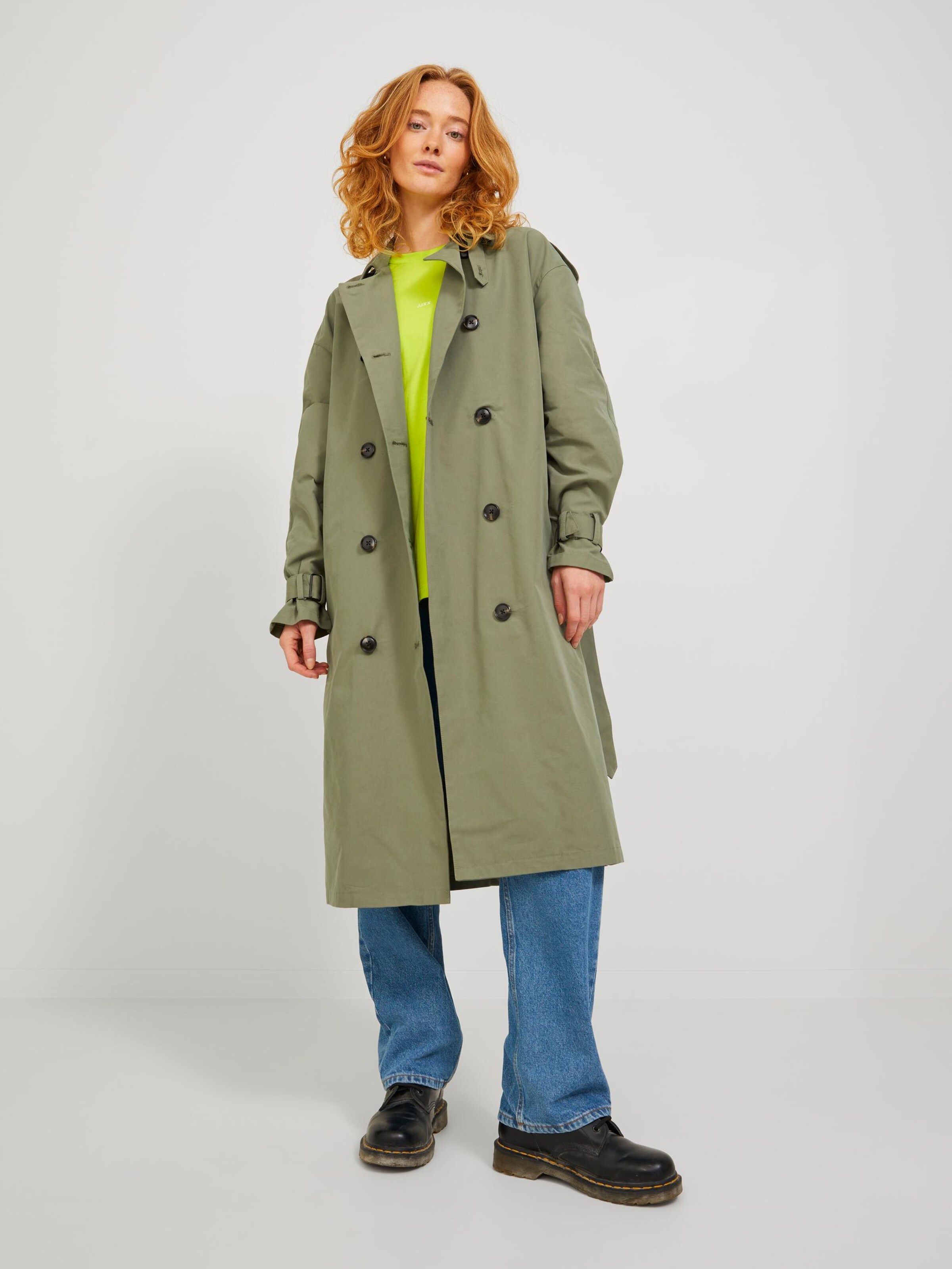Trenchcoat damen salbeigrün Clearance